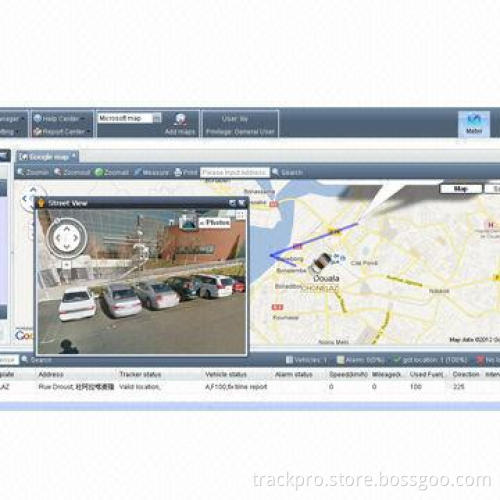 Professional GPS Tracking Software Platform, Multi-language